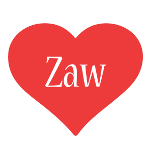 Zaw love logo