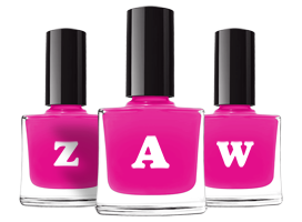 Zaw nails logo