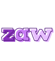 Zaw sensual logo