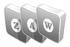 Zaw silver logo