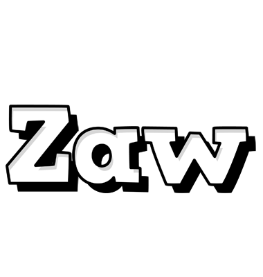 Zaw snowing logo