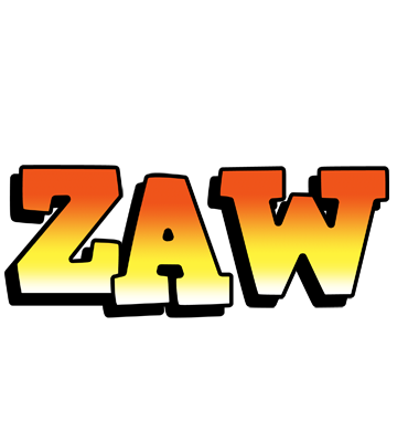 Zaw sunset logo