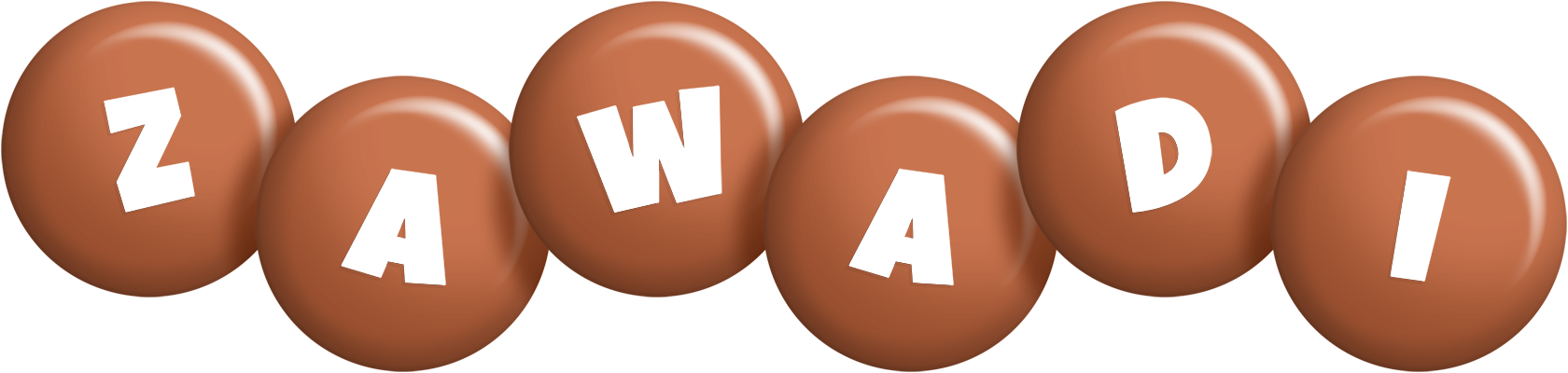 Zawadi candy-brown logo