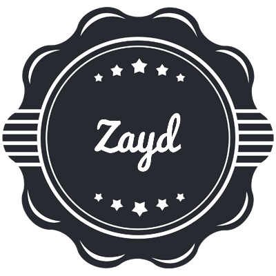 Zayd badge logo