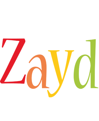 Zayd birthday logo