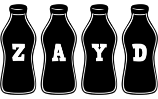 Zayd bottle logo