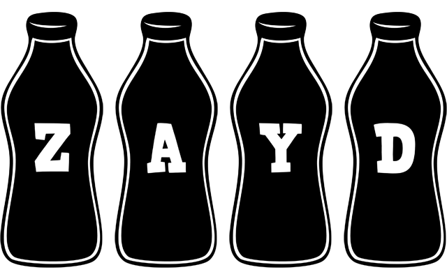 Zayd bottle logo