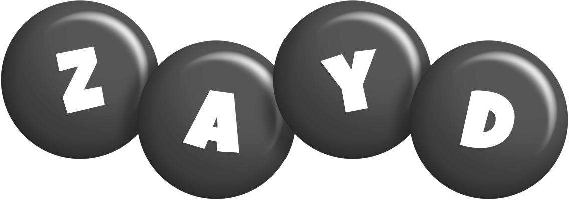Zayd candy-black logo