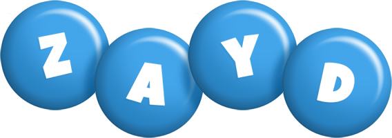 Zayd candy-blue logo