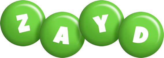 Zayd candy-green logo