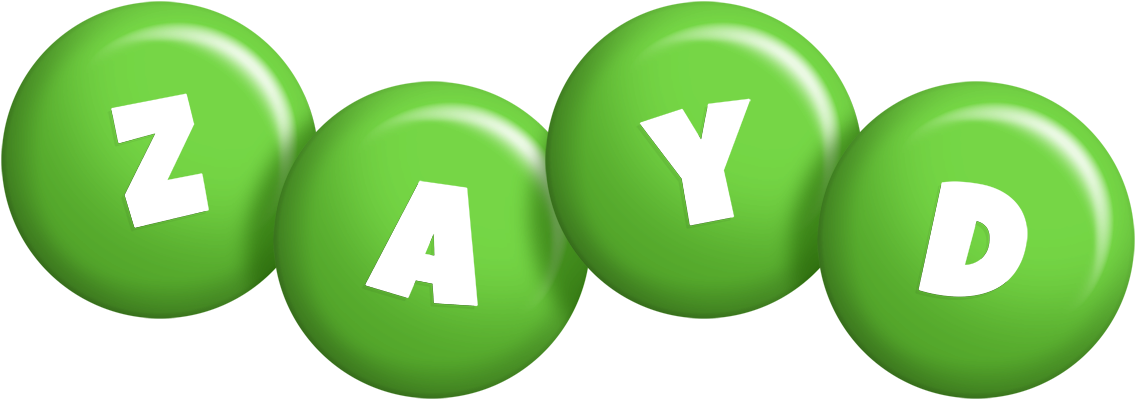 Zayd candy-green logo