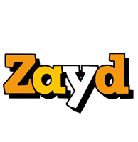 Zayd cartoon logo