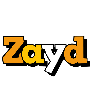 Zayd cartoon logo