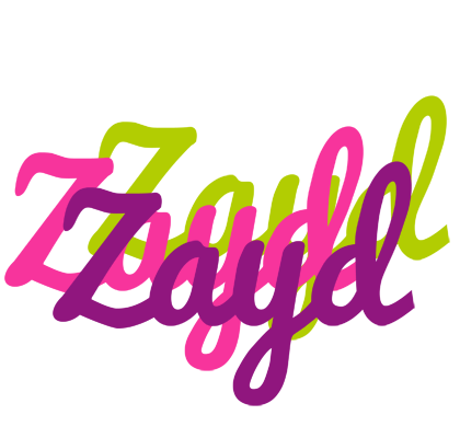 Zayd flowers logo