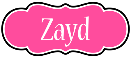 Zayd invitation logo