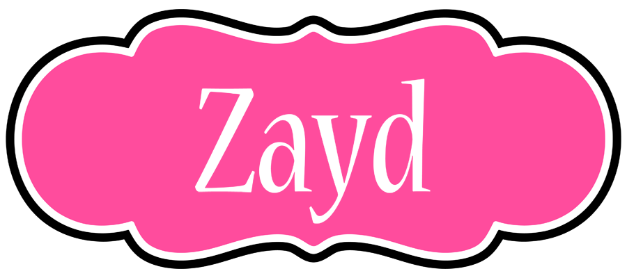 Zayd invitation logo
