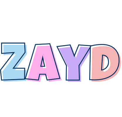 Zayd pastel logo