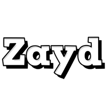 Zayd snowing logo