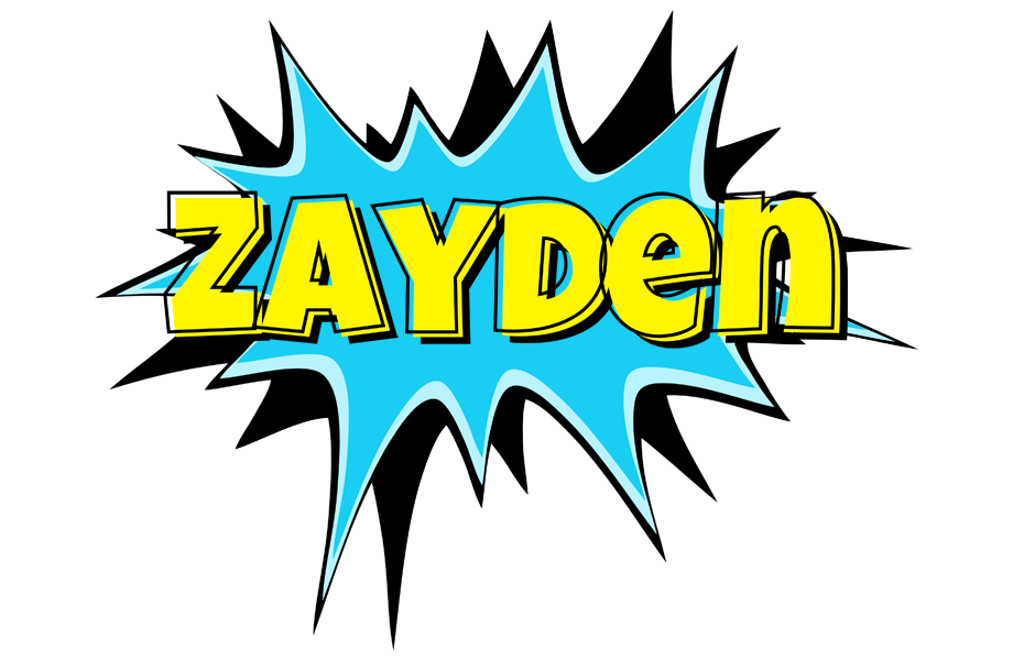 Zayden amazing logo