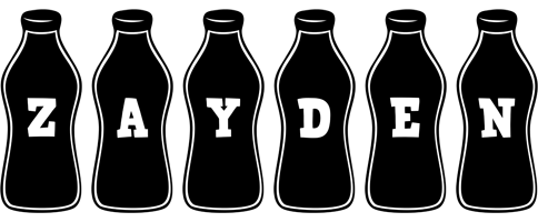 Zayden bottle logo