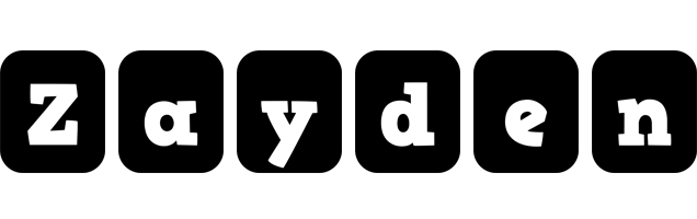 Zayden box logo