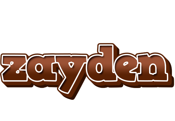 Zayden brownie logo