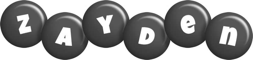 Zayden candy-black logo