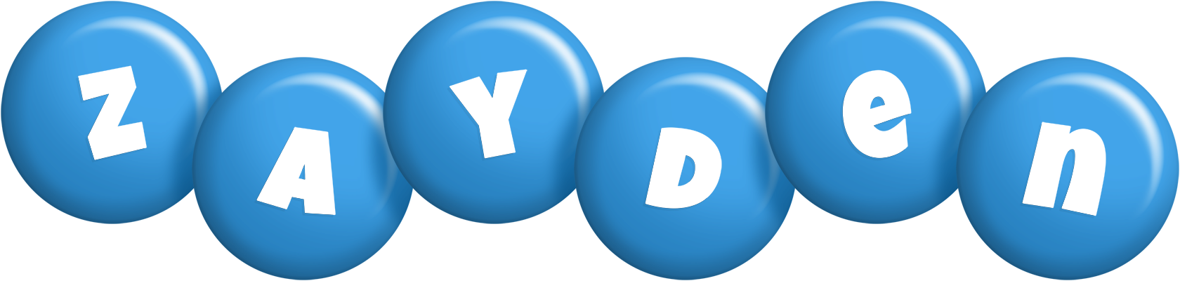 Zayden candy-blue logo