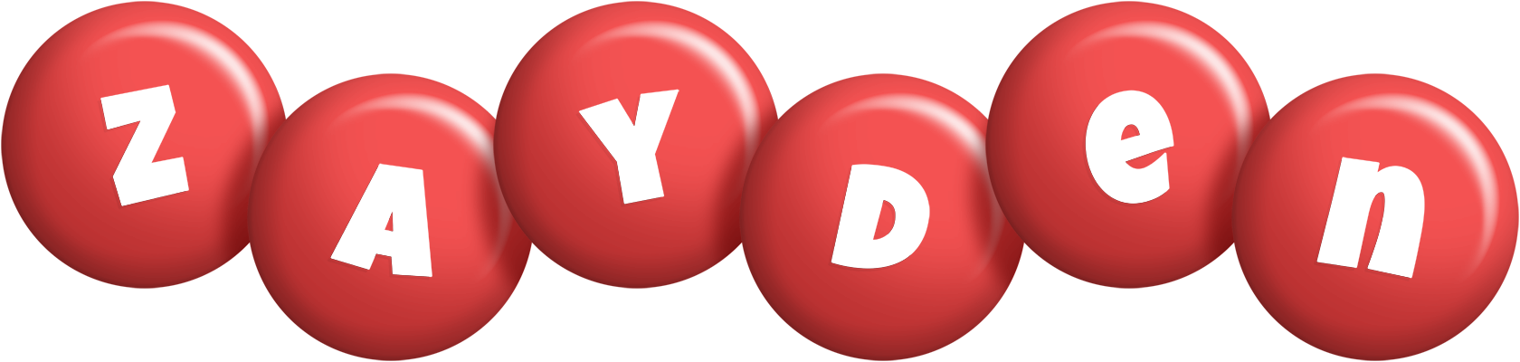 Zayden candy-red logo