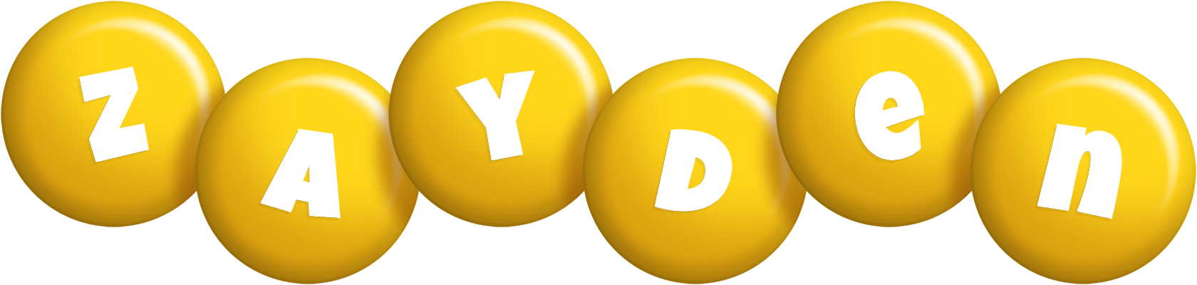 Zayden candy-yellow logo