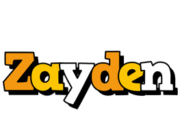 Zayden cartoon logo