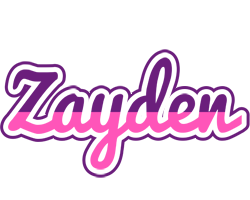 Zayden cheerful logo