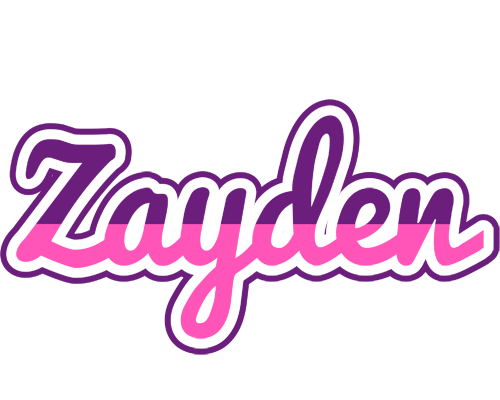 Zayden cheerful logo