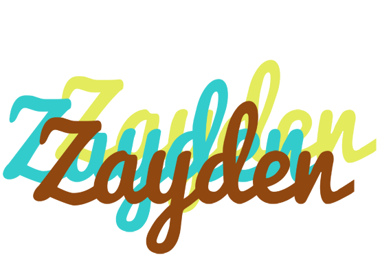 Zayden cupcake logo