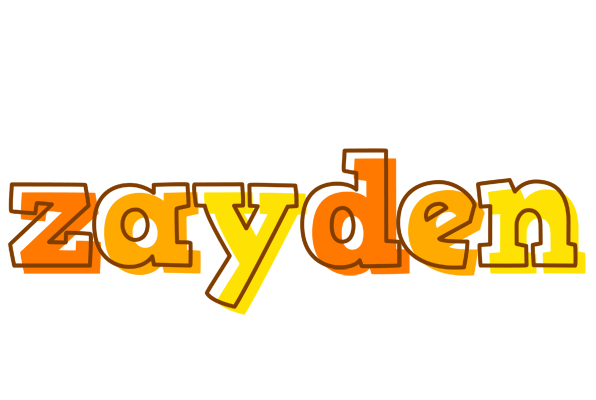 Zayden desert logo