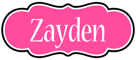 Zayden invitation logo