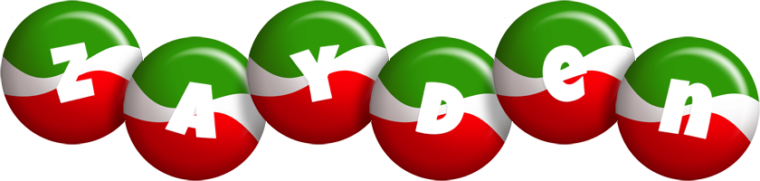 Zayden italy logo