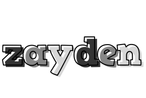 Zayden night logo