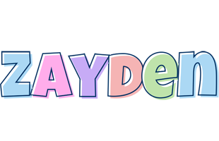 Zayden pastel logo