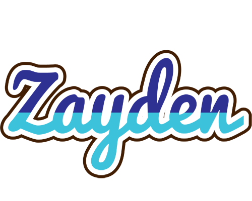 Zayden raining logo