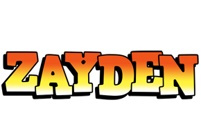 Zayden sunset logo