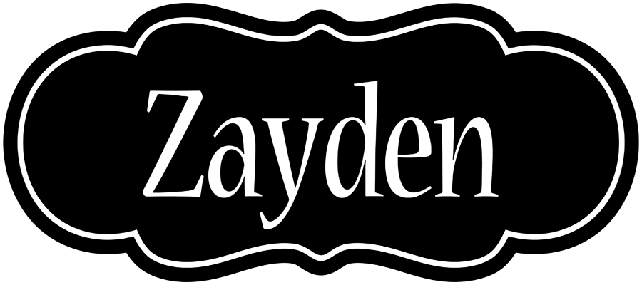Zayden welcome logo