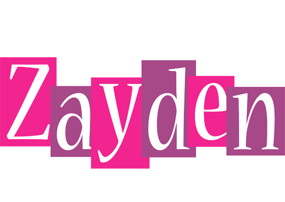 Zayden whine logo
