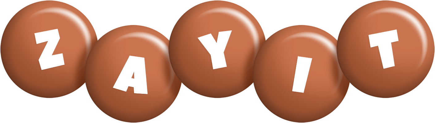 Zayit candy-brown logo