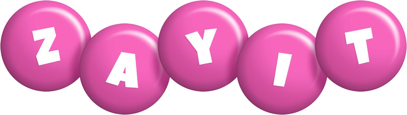 Zayit candy-pink logo