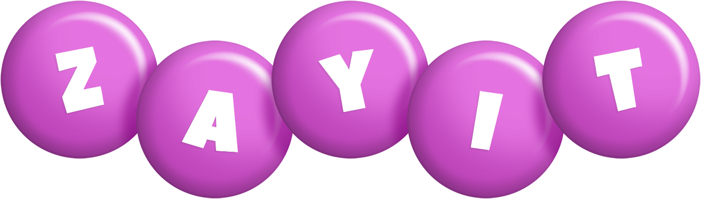 Zayit candy-purple logo