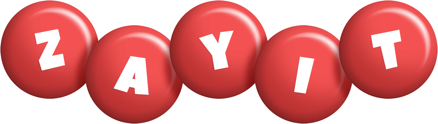 Zayit candy-red logo