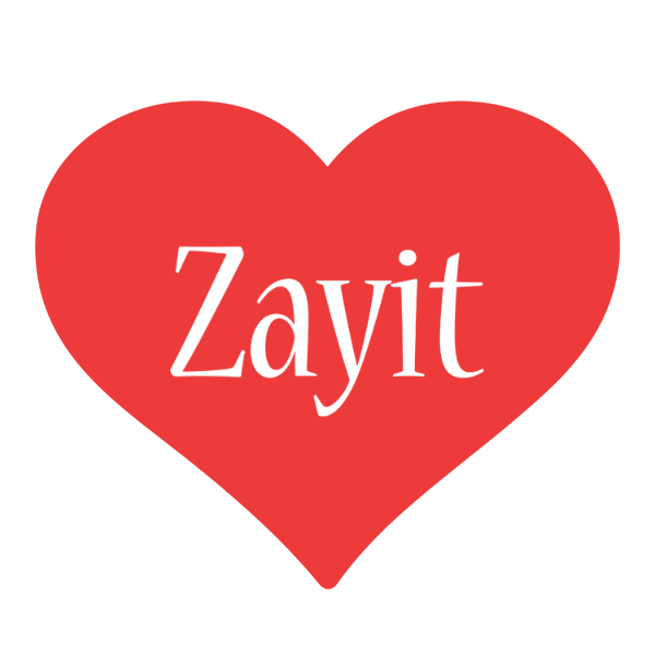 Zayit love logo