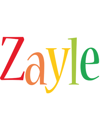 Zayle birthday logo