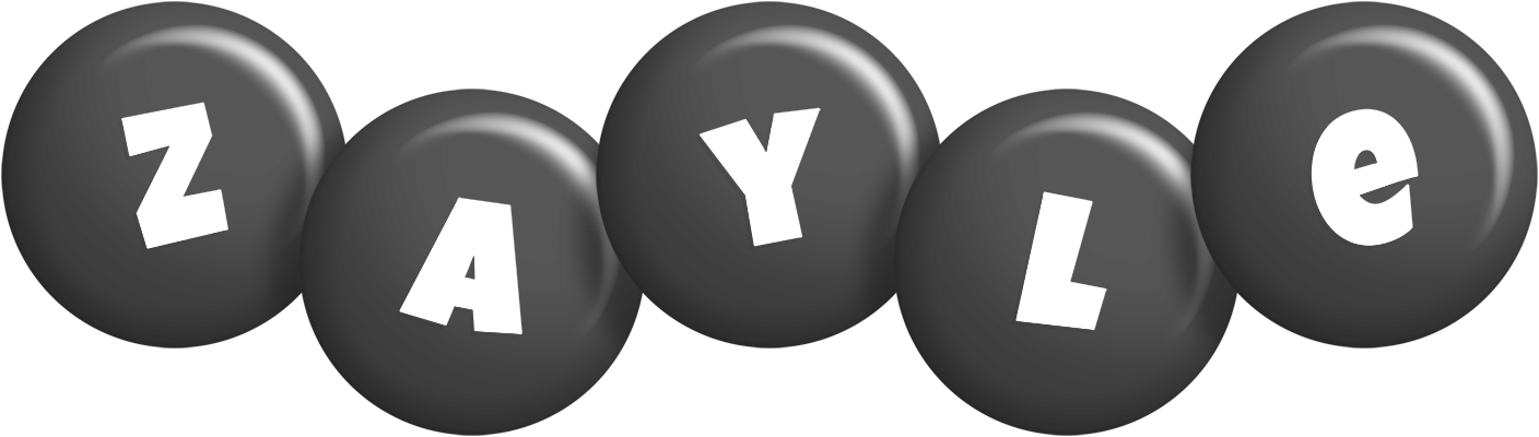 Zayle candy-black logo